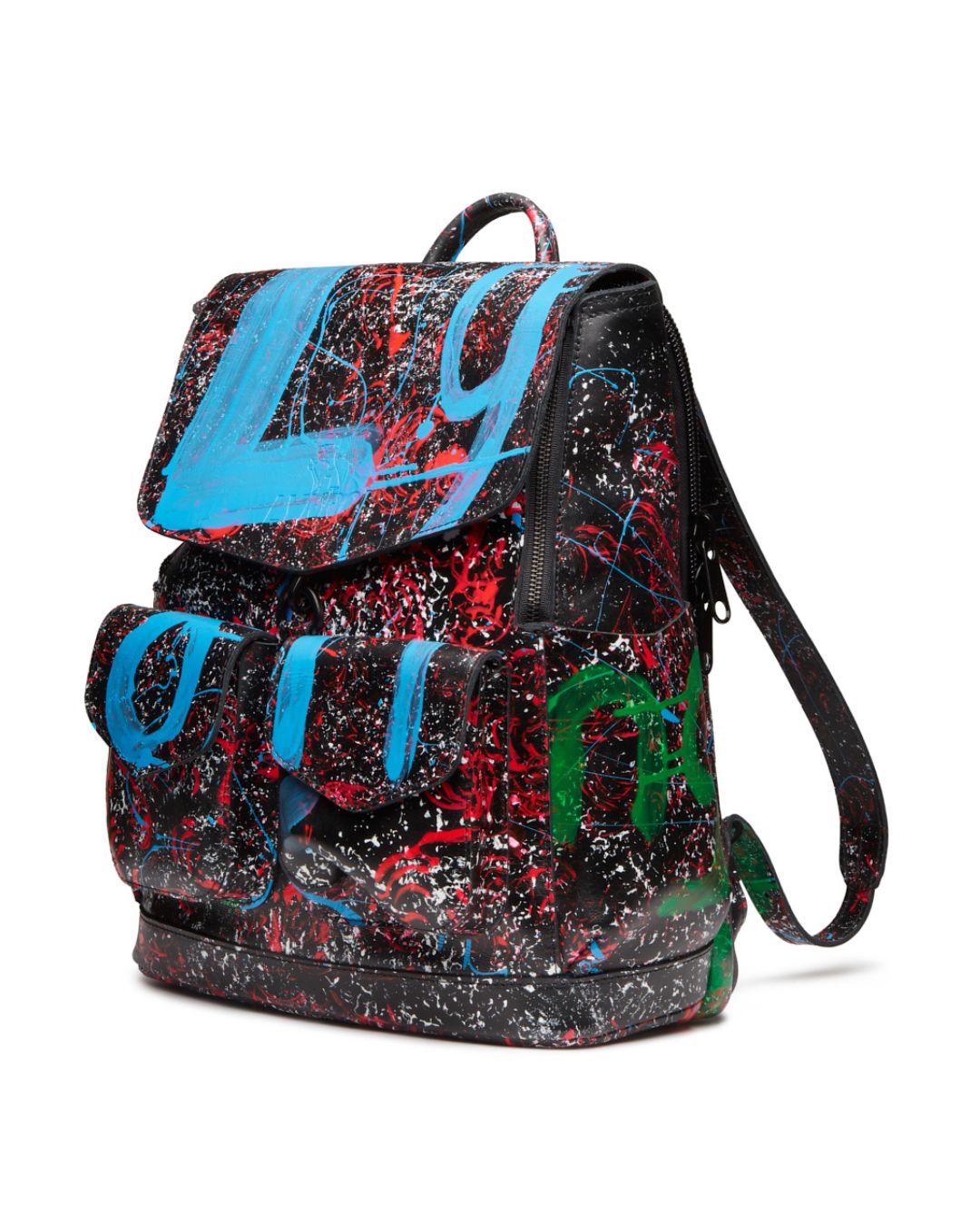 Confetti Leather Backpack