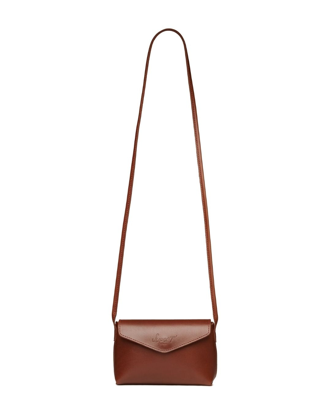 Mini Leather Envelope Clutch Bag