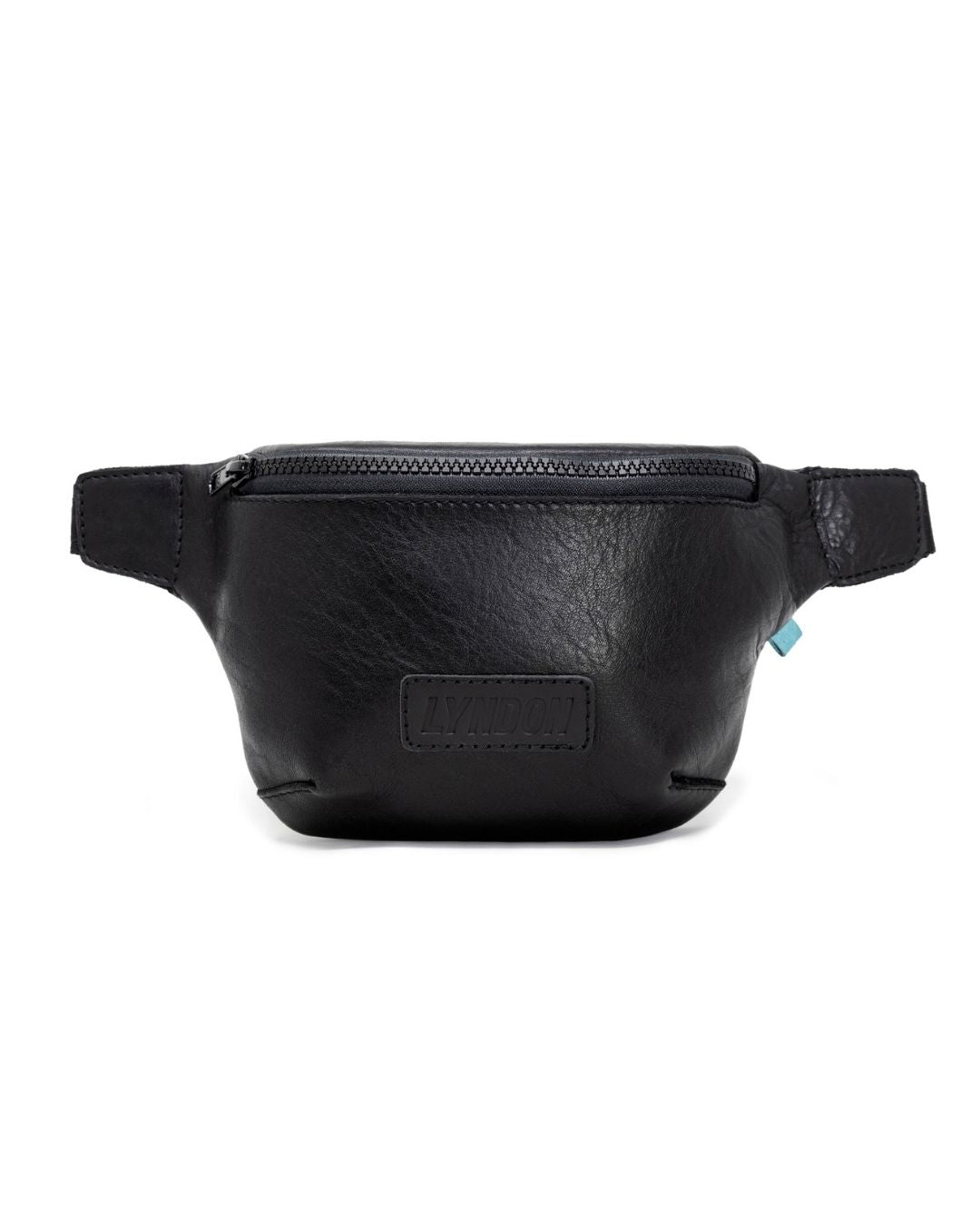 Leather belly outlet bag