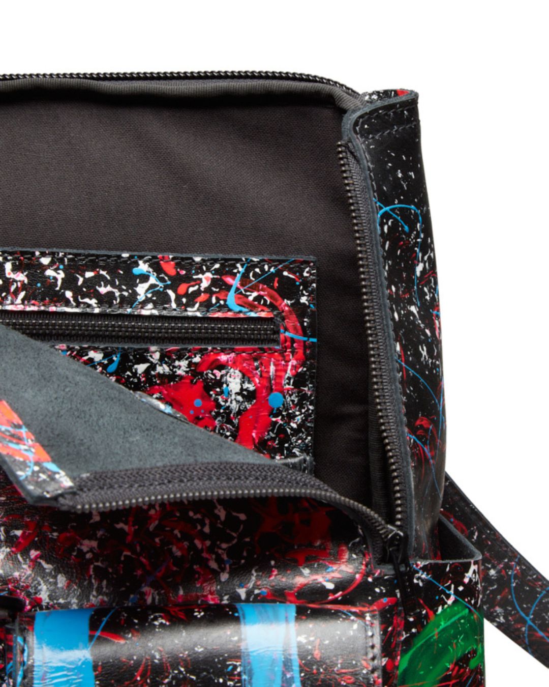 Confetti Leather Backpack