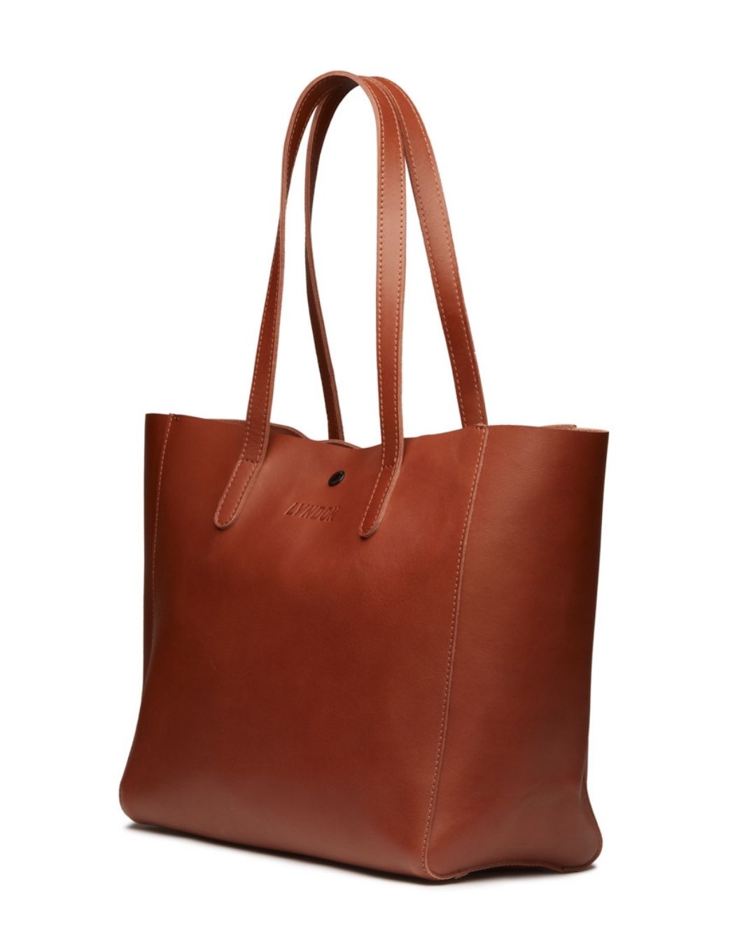 Leather Carry All Tote Bag